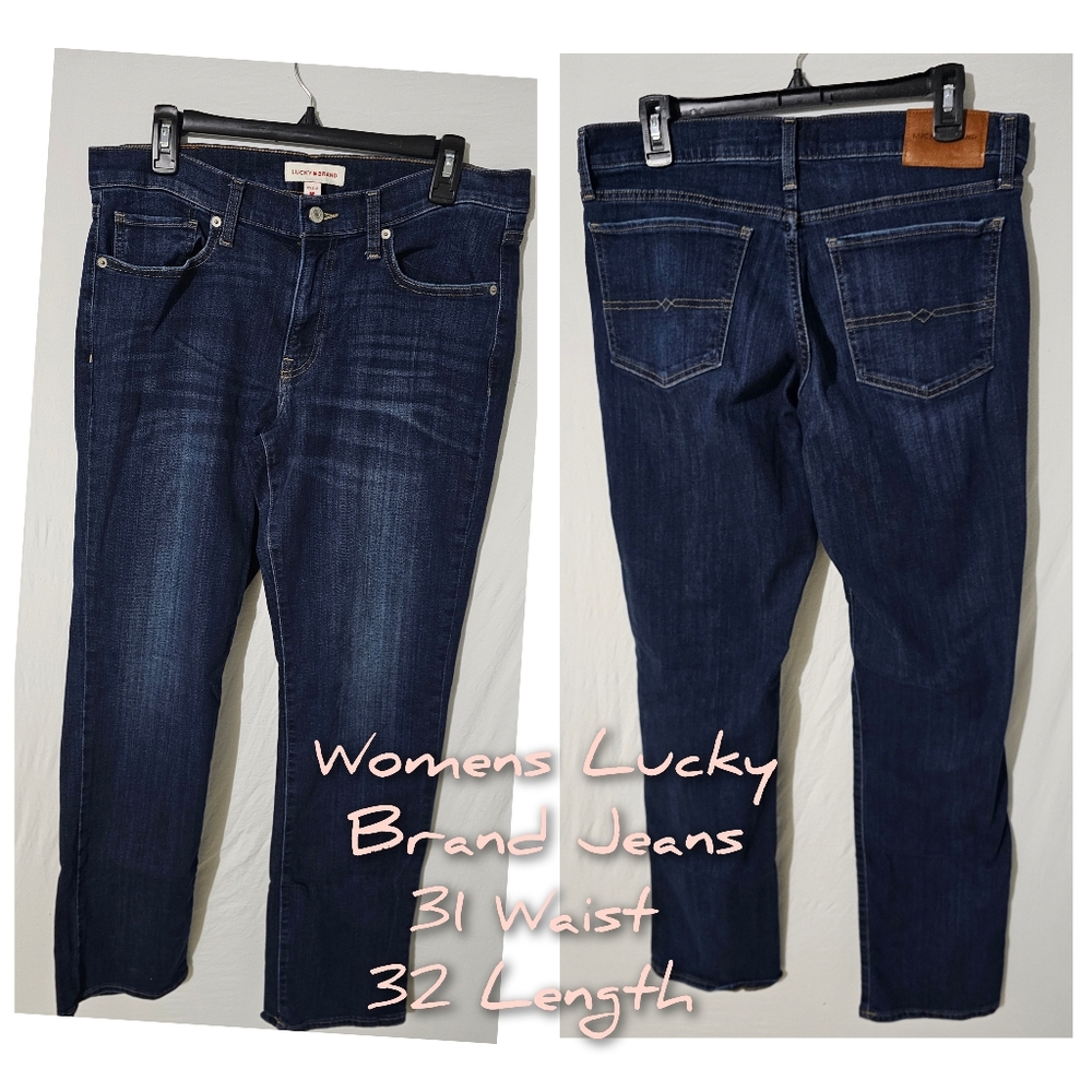 Lucky Brand Women's Dark Blue Jeans